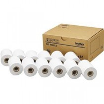 （まとめ）ブラザー RDロール レシート用紙58mm幅×13m巻 無定長 RD-R03J5 1パック（12ロール）【×3セット】