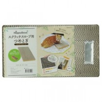 （まとめ）スクラッチスロープ用つめとぎ ビッグウェーブ【×12セット】