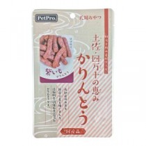 〔まとめ〕 ドッグフード ペットフード ペットプロ 土佐・四万十の恵み かりんとう 紫いも 40g 10セット ペット用品【代引不可】