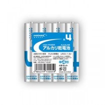 （まとめ）HIDISC アルカリ乾電池 単4形4本パック 【×150個セット】 HDLR03/1.5V4PX150