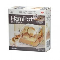 C03 ハムポット ブラウン（ペット用品）組立品