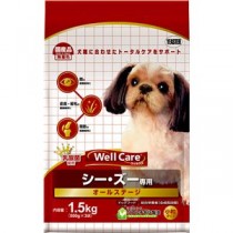 (まとめ）ウェルケア シー・ズー専用 オールステージ 1.5kg(500g×3)（ペット用品・犬用フード）【×4セット】