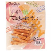 (まとめ）素材メモ 七面鳥で軟骨バー ミニ 12本（ペット用品・犬用フード）【×10セット】