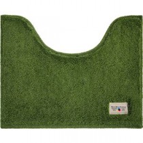 （まとめ） オカトー カラーモードプレミアム ミニトイレマット 40×50cm グリーン 【×2セット】