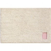 （まとめ） オカトー Hitohira バスマット 35×50cm 雪（ホワイト） 【×2セット】