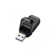 エレコム USBメモリー/USB3.1(Gen1)対応/フリップキャップ式/128GB/ブラック MF-FCU3128GBK