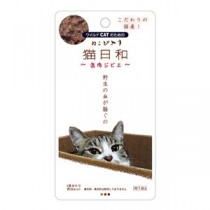 〔まとめ〕 キャットフード ペットフード 猫日和レトルト 鹿肉ジビエ 40g 60セット 日本製 猫用品 ペット用品【代引不可】