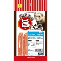（まとめ） F153 旨いたち ささみソフト（細切り） （ペット用品） 【×10セット】