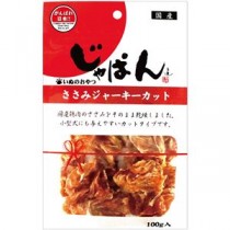 （まとめ） じゃぱん ささみジャーキーカット 100g （ペット用品・犬用フード） 【×10セット】