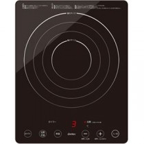 ドリテック IHクッカー ラルジュ 1400W ブラック DI-120BK 1台