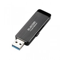 エレコム USB3.0ハードウェア暗号化USBメモリ 4GB ブラック MF-ENU3A04GBK 1個