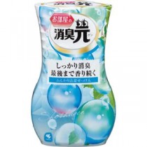 （まとめ）小林製薬 お部屋の消臭元 ふんわり清潔せっけん 400ml 1セット（5個） 【×3セット】