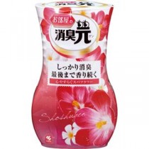 （まとめ）小林製薬 お部屋の消臭元 心やすらぐスパフラワー 400ml 1セット（5個） 【×3セット】