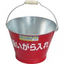 （まとめ）土井金属化成 吸いがら入れ 10型（約8.4L） 1個 【×3セット】