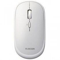 （まとめ）エレコム Bluetooth4.2マウスSlint（スリント） ホワイト M-TM10BBWH 1個 【×3セット】