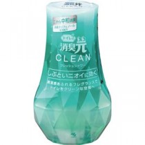 （まとめ）小林製薬 トイレの消臭元 CLEAN フレッシュシャワー 400ml 1セット（3個） 【×5セット】