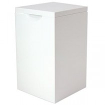 （まとめ）マーナ トイレポット ホワイト W062W 1個 【×5セット】