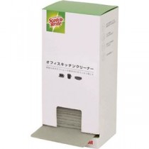 （まとめ）3M スコッチ・ブライトオフィスキッチンクリーナー 40枚（80カット） MCC-02 1箱 【×5セット】