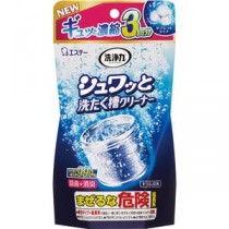 （まとめ）エステー 洗浄力シュワッと洗たく槽クリーナー 3回分 1パック 【×10セット】