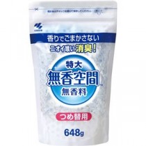 （まとめ）小林製薬 無香空間 特大 つめ替用648g 1個 【×10セット】
