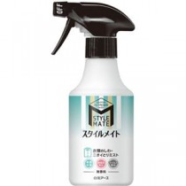（まとめ）白元アース スタイルメイト 衣類のしわ・ニオイとりミスト 無香料 本体 300ml 1本 【×10セット】