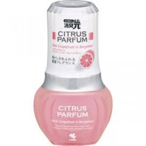 （まとめ）小林製薬 お部屋の消臭元 シトラスパルファム ピンクグレープフルーツ＆ベルガモット 400ml 1個 【×10セット】