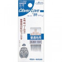 （まとめ）クロバー 普通地用ぬい針セット 77-022 1セット 【×10セット】