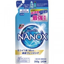 （まとめ）ライオン トップ スーパーNANOX詰替用 350g 1個 【×30セット】