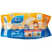 （まとめ）山崎産業 アレルファイン フローリング用ドライシート 1パック（30枚） 【×50セット】