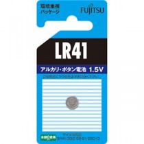 （まとめ）FDK 富士通 アルカリボタン電池1.5V LR41C（B）N 1個 【×50セット】