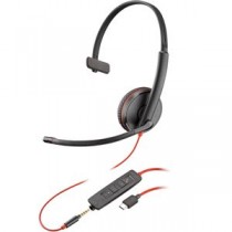 PLANTRONICS USBヘッドセット Blackwire C3215 USB-C 209750-201 PPBKW-C3215UC