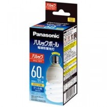 （まとめ）Panasonic 電球型蛍光灯D60形 昼光色 EFD15ED11EE17F2【×3セット】
