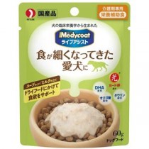 〔まとめ〕 ドッグフード ペットフード メディコート ライフアシスト スープタイプ ミルク仕立て 60g 20セット ペット用品【代引不可】