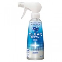 （まとめ） 花王 キュキュット クリア泡スプレー 無香料 本体 300ml 【×10セット】