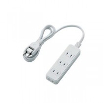 【5個セット】 エレコム シャッタータップ/4個口/1m/ホワイト T-ST02N-2410WHX5