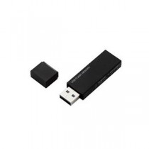 【5個セット】 エレコム USBメモリー/USB2.0対応/セキュリティ機能対応/64GB/ブラック MF-MSU2B64GBKX5