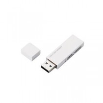 【5個セット】 エレコム USBメモリー/USB2.0対応/セキュリティ機能対応/32GB/ホワイト MF-MSU2B32GWHX5