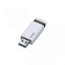 【5個セット】 エレコム USBメモリー/USB3.1（Gen1）対応/ノック式/オートリターン機能付/16GB/ホワイト MF-PKU3016GWHX5