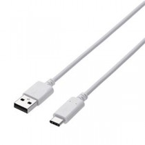 【5個セット】エレコム スマートフォン用USBケーブル/USB(A-C)/認証品/1.0m/ホワイト MPA-AC10NWHX5