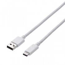 【5個セット】エレコム スマートフォン用USBケーブル/USB(A-C)/認証品/3.0m/ホワイト MPA-AC30NWHX5