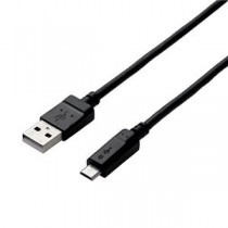 【5個セット】エレコム microUSBケーブル/2A出力/スタンダード/通信・充電/2m/ブラック MPA-AMB2U20BKX5