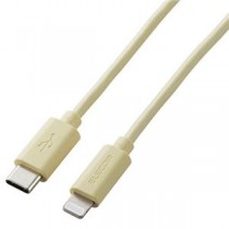 エレコム ライトニングケーブル Type-C-Lightning 1m イエロー U2C-APCL10YL