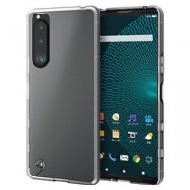 (まとめ) エレコム Xperia 5 III ケース カバー ハイブリッドケース ストラップホール付 シルキークリア PM-X214HVCKMCR 【×3セット】