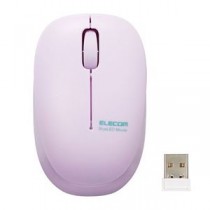 エレコム ワイヤレスマウス 無線 2.4GHz 抗菌 静音 BlueLED 子供用 小学生 Sサイズ パープル オンライン学習 M-BL20DBSKPU