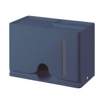 【5個セット】エレコム マスク用抗菌収納ボックス/ネイビー IPM-MKBOXNVX5