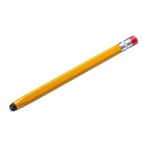 【5個セット】 サンワサプライ シリコンゴムタッチペン(オレンジ・鉛筆型) PDA-PEN53DX5