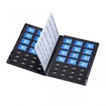【5個セット】 サンワサプライ DVDトールケース型メモリーカード管理ケース(SDカード/microSDカード用) FC-MMC28SDMX5