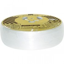 (まとめ) TRUSCO PPテープ 幅100mm×長さ1000m 白 メンコ付 TPPD-100W 1巻 【×3セット】