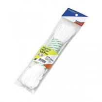 (まとめ) TRUSCO パイレンカラーロープ 3mm×10m 白 R-310PW 1巻 【×5セット】