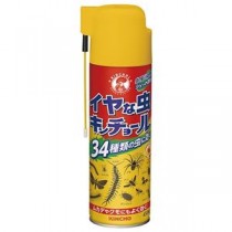 (まとめ) 大日本除蟲菊 KINCHO イヤな虫キンチョール 450ml 1本 【×3セット】